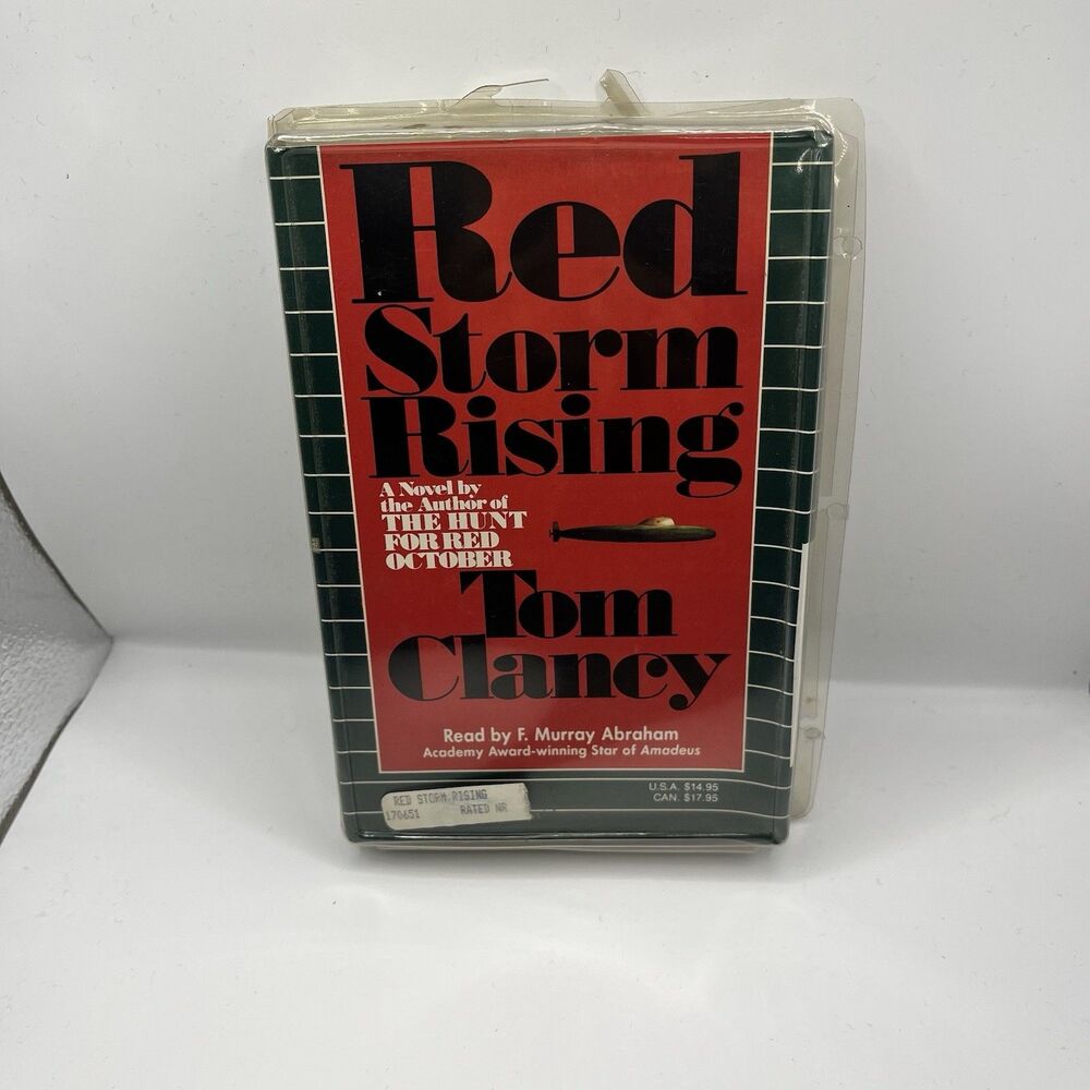 Audiobook (Cassette) - Red Storm Rising by Tom Clancy